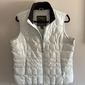 Eddie Bauer Premium Goose Down Vest EUC